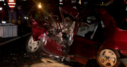 FECİ KAZADA 2 KİŞİ CAN VERDİ