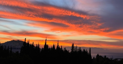 GÜN BATIMINDA RENK CÜMBÜŞÜ
