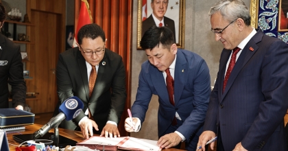 KÜTAHYA MOĞOLİSTAN'IN DARKHAN KENTİYLE KARDEŞ ŞEHİR OLDU