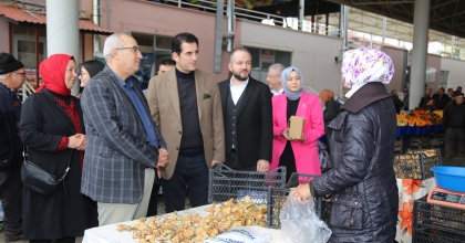 GÜNGÖR, ÇAMELİ’DE ESNAFLA BULUŞTU   