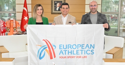 2024 AVRUPA KROS ŞAMPİYONASI BAYRAĞI KEPEZ'DE