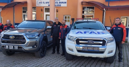 AYDIN AFAD’A YENİ ARAZİ ARACI