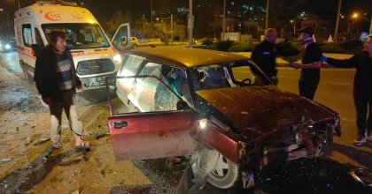 IŞIK İHLALİ KAZA GETİRDİ