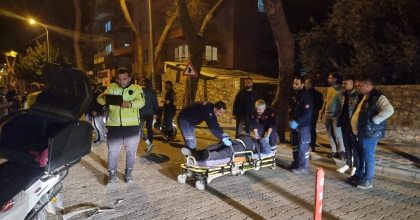 İKİ MOTOSİKLET ÇARPIŞTI