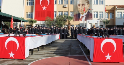 AYDIN POLİS OKULU, YENİ MEZUNLARINI VERDİ