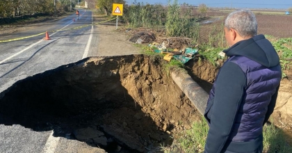 BAŞKAN KAPLAN’DAN UYARI: “BU YOLU KULLANACAKLAR DİKKAT”
