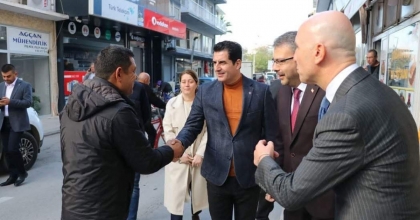 BAŞKAN SAHANIN NABZINI TUTUYOR