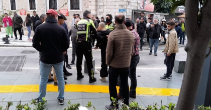 BODRUM’DA MEYDANI BİRBİRİNE KATTILAR
