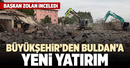 BÜYÜKŞEHİR’DEN BULDAN’A YENİ YATIRIM