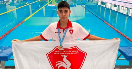 BÜYÜKŞEHİR YÜZME TAKIMINDAN BİR ŞAMPİYONLUK DAHA