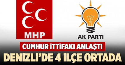CUMHUR İTTİFAKI ANLAŞTI