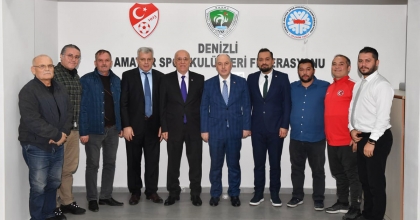 DENİZLİ ASKF, VALİ COŞKUN’U AĞIRLADI