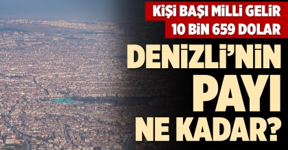 KİŞİ BAŞI MİLLİ GELİR 10 BİN 659 DOLAR