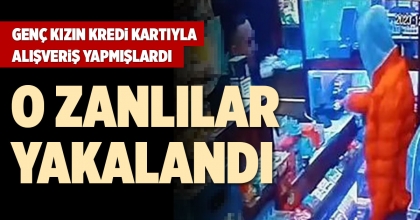 DURAKTA BULDUKLARI ÇANTADAKİ KREDİ KARTIYLA ALIŞVERİŞ YAPMIŞLARDI