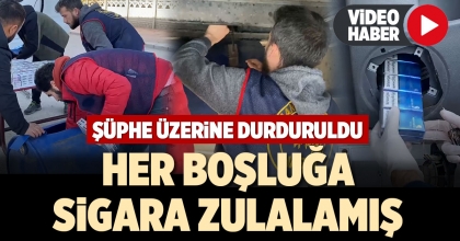 HER BOŞLUĞA SİGARA ZULALAMIŞ