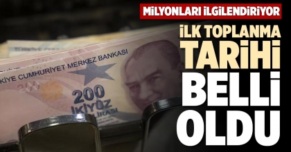 İLK TOPLANMA TARİHİ BELLİ OLDU