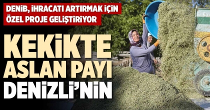 KEKİKTE ASLAN PAYI DENİZLİ’NİN
