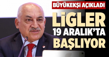 LİGLER 19 ARALIK’TA BAŞLIYOR