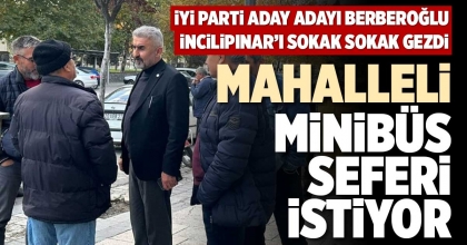 MAHALLELİ MİNİBÜS SEFERİ İSTİYOR