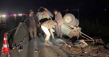 MANİSA’DA TRAFİK KAZASINDA 2 KİŞİ YARALANDI  