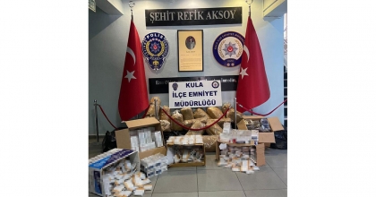 MANİSA EMNİYETİ'NDEN KAÇAK SİGARAYA YÖNELİK BÜYÜK OPERASYON