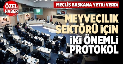 MEYVECİLİK SEKTÖRÜ İÇİN İKİ ÖNEMLİ PROTOKOL