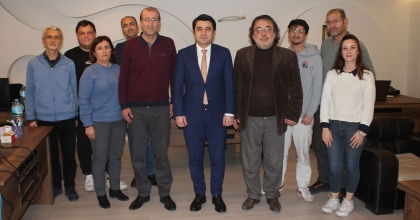 MÜDÜR GÜLER, BASIN KURULUŞLARINI ZİYARET EDİYOR