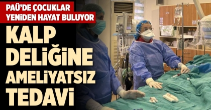 PAÜ’DE ÇOCUKLAR YENİDEN HAYAT BULUYOR