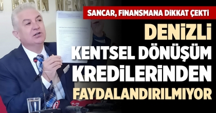 SANCAR, FİNANSMANA DİKKAT ÇEKTİ