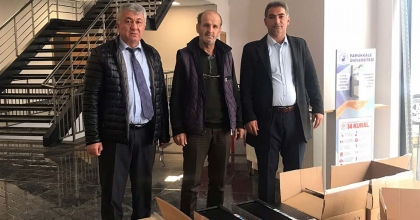 SERİNHİSAR MYO’YA 9 BİLGİSAYAR HİBE EDİLDİ