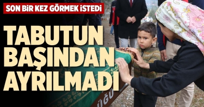 TABUTUN BAŞINDAN AYRILMADI