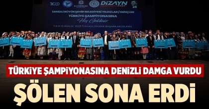 TÜRKİYE ŞAMPİYONASINA DENİZLİ DAMGA VURDU