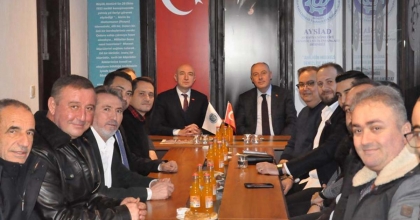 VALİ COŞKUN, AYSİAD’I ZİYARET ETTİ