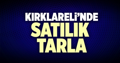 Kırklareli Satılık Tarla İlanı