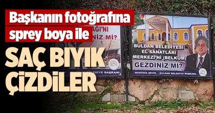 SAÇ BIYIK ÇİZDİLER