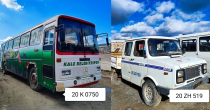 KALE BELEDİYESİ 5 ARACINI SATACAK