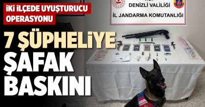 7 ŞÜPHELİYE ŞAFAK BASKINI