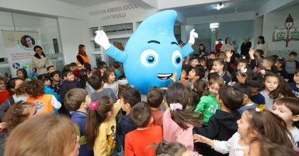 8 YILDA 37 BİN 845 ÖĞRENCİYE SU TASARRUFU ANLATILDI