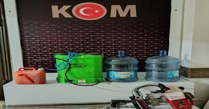 ASKERİ ALANDA KAÇAK KAZIYA POLİS BASKINI