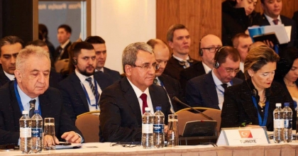 ASTANA’DA TÜRK HEYETİNE BAŞKANLIK ETTİ