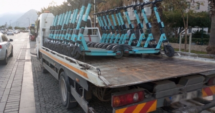 325 SCOOTER TRAFİKTEN MEN EDİLDİ