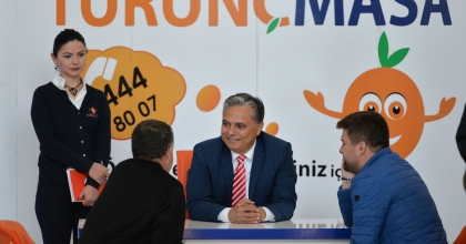TURUNÇ MASA'YLA 185 BİN 72 SORUN ÇÖZÜLDÜ