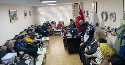ÖZEL ÖĞRENCİLERDEN TEŞEKKÜR ZİYARETİ