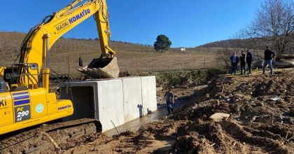 MASKİ O MAHALLEDE MENFEZ ÇALIŞMALARINI TAMAMLADI