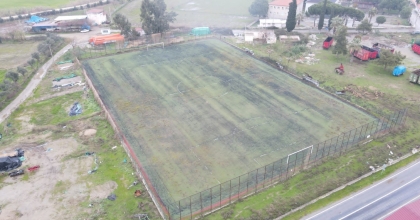 BAŞKAN KAPLAN'DAN FUTBOL SAHASI MÜJDESİ
