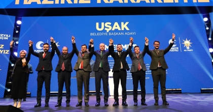 AK PARTİ UŞAK'TA 'ÇAKIN' DEDİ