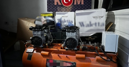 25 BİN 200 ADET MAKARON ELE GEÇİRİLDİ
