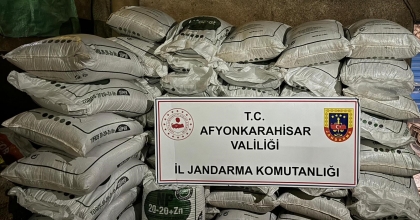 BARKODLARI SAHTE 11 TON TABAN GÜBRESİ ELE GEÇİRİLDİ