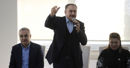 EROĞLU ADAYLARA DESTEK İSTEDİ