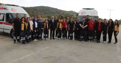AYDIN’DA AMBULANSLAR, 1 YILDA 129 BİN HASTAYA UMUT OLDU